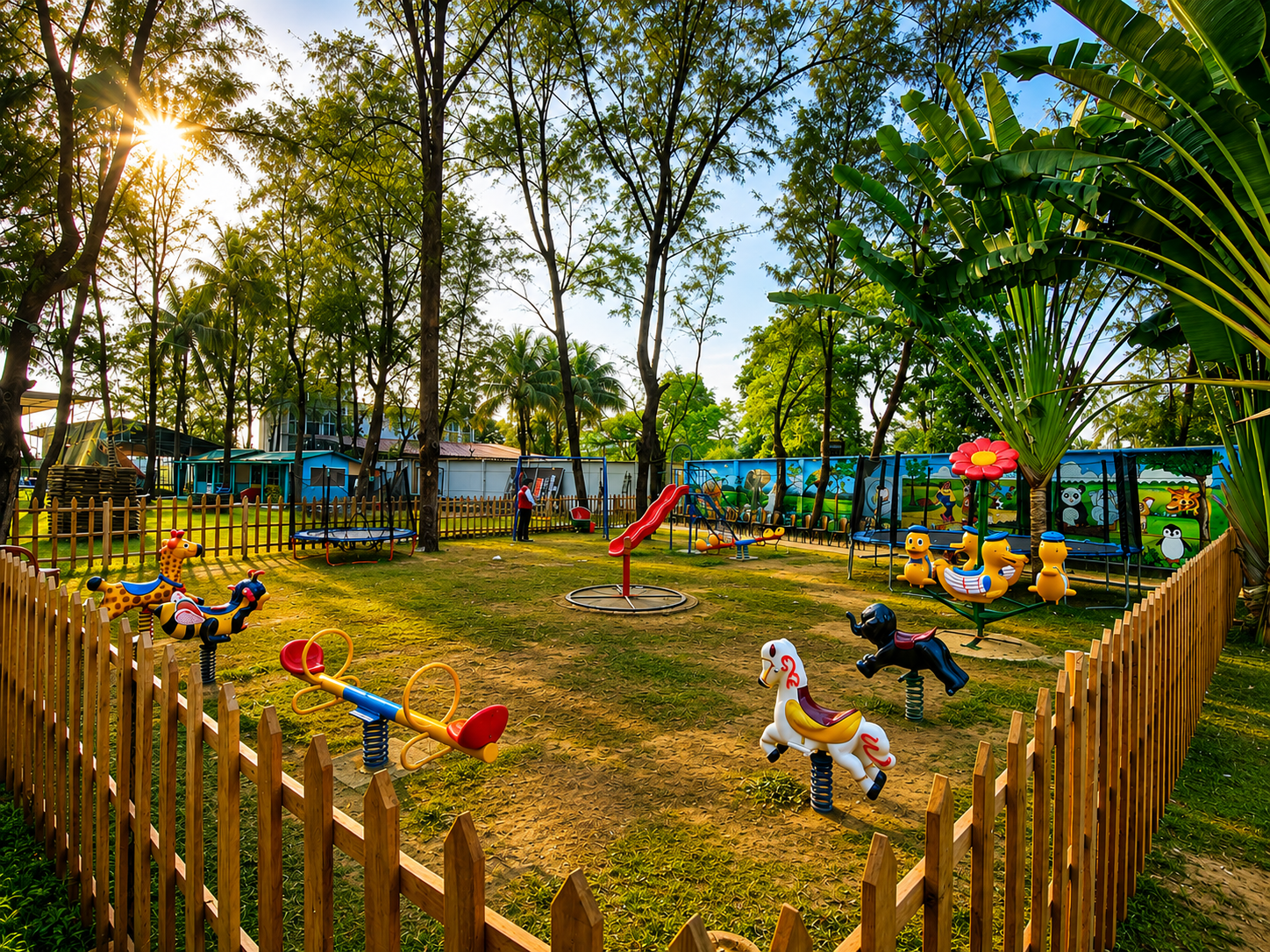 Kids toys and activity area